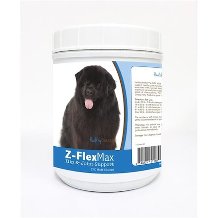 Healthy Breeds Healthy Breeds 840235111689 Newfoundland Z-Flex Max Hip & Joint Soft Chews - 170 Count 840235111689